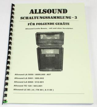 Allsound / Technische-Unterlagen Sammlung 3